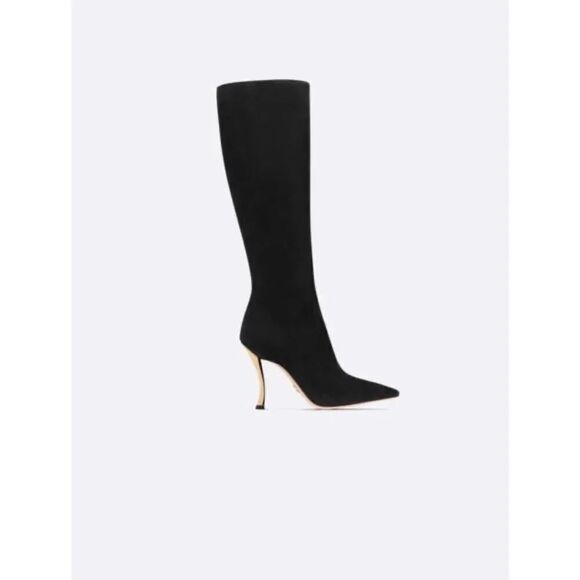 Dior Shoes - Dior 80mm suede D-Fame Heeled Boot 39/US9